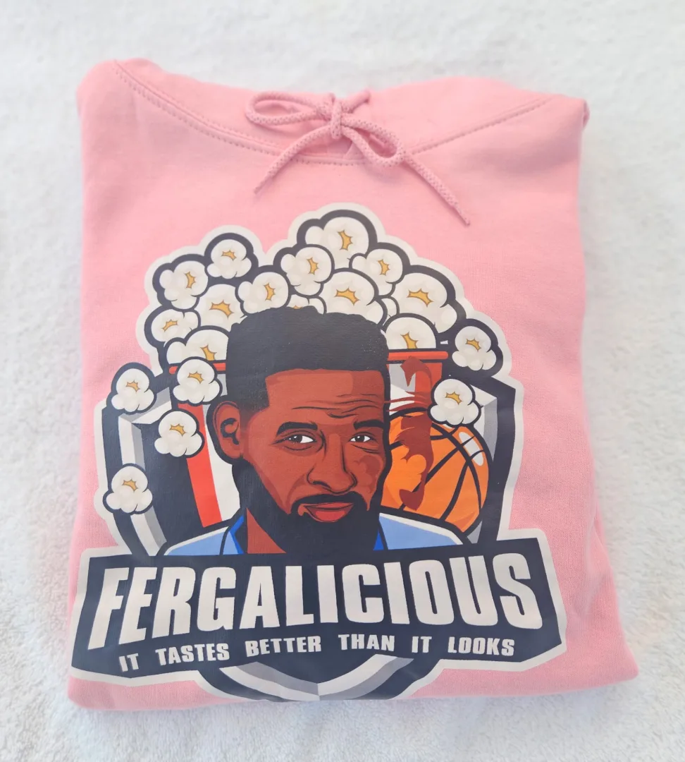 Fergalicious Pink Hoodie
