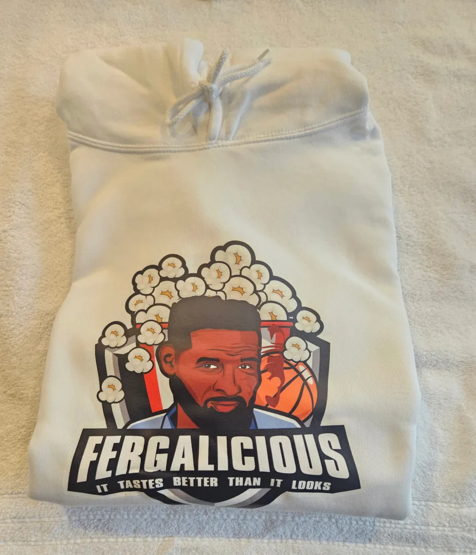 Fergalicious White Hoodie